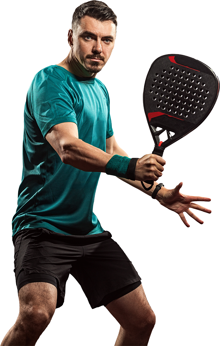 giocatore di padel